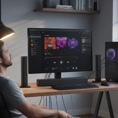 Barre de son PC | SonicClear - StreaminGaming