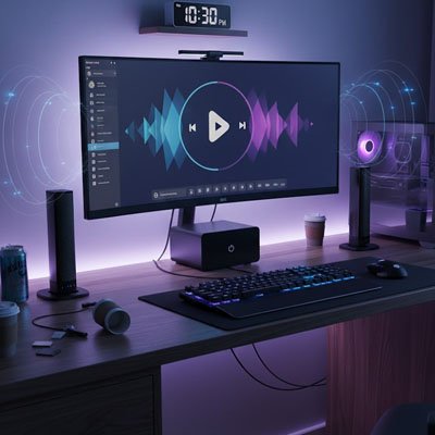 Barre de son PC | SonicClear - StreaminGaming