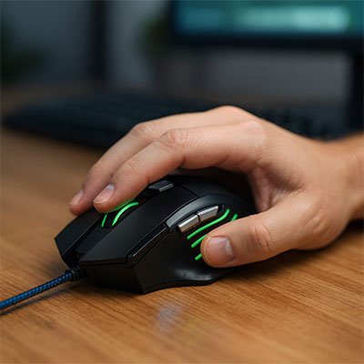 Souris filaire | Ergonomique Ultra - précise - StreaminGaming