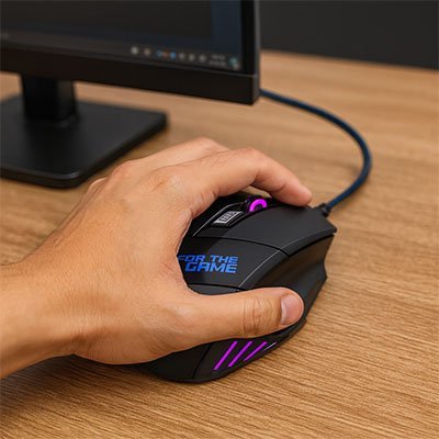 Souris filaire | Ergonomique Ultra - précise - StreaminGaming